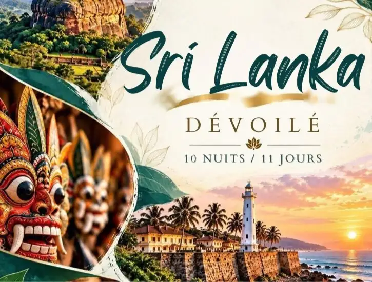 Sri Lanka : découverte en 11 jours et 10 nuits
