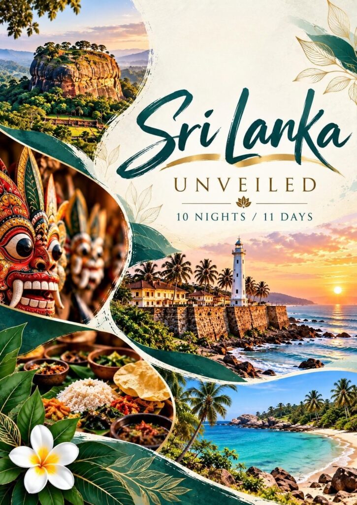 Sri Lanka Unveiled 10N 11D