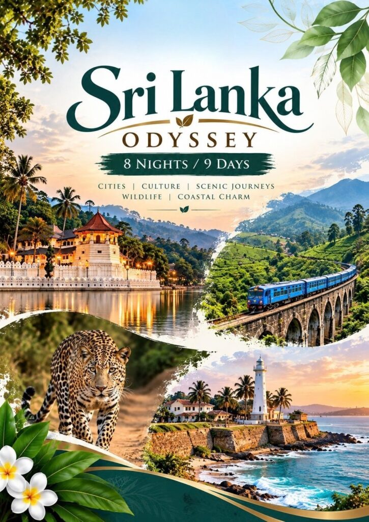 Sri Lanka odyssey 8N 9D